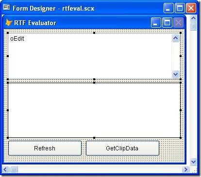 Burkhard's VFP Blog: VFP's Editor Code RTF2HTML (Part 3)